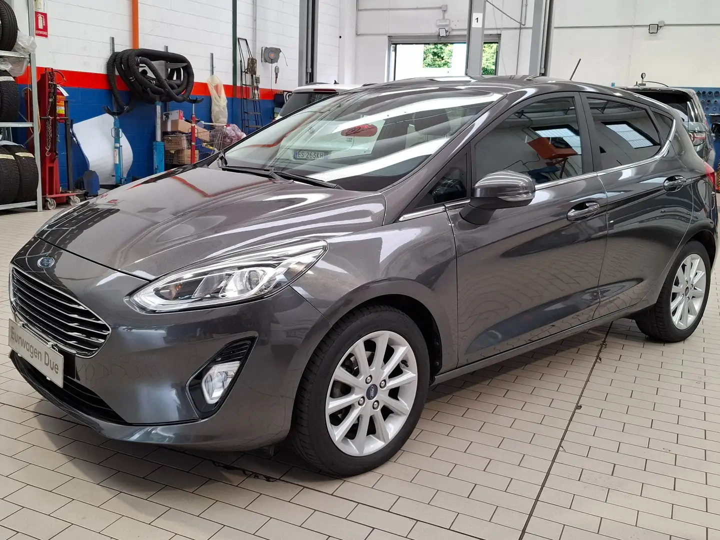 Ford Fiesta VII 2017 5p 5p 1.1 Plus 85cv Grigio - 1