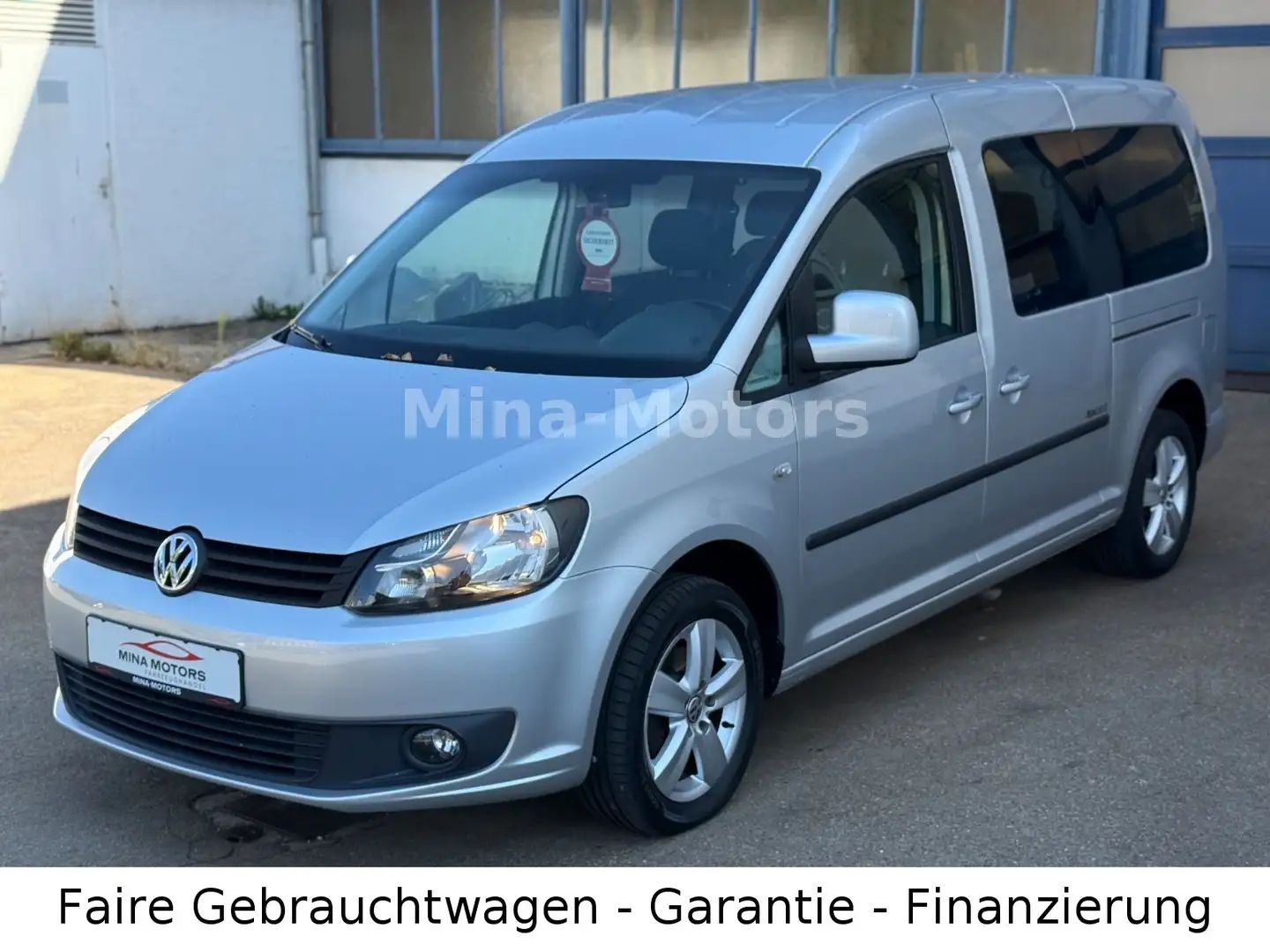 Volkswagen Caddy Maxi Roncalli *Rollstuhl*Kran*Behinderten* Silber - 1