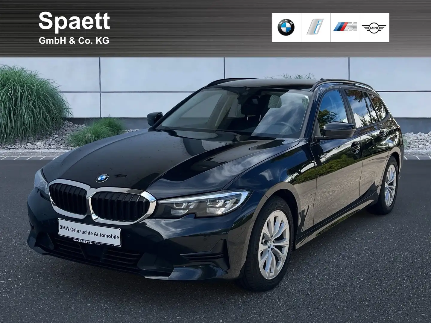 BMW 320 d xDrive Touring Advantage AHK LED NAVI Schwarz - 1