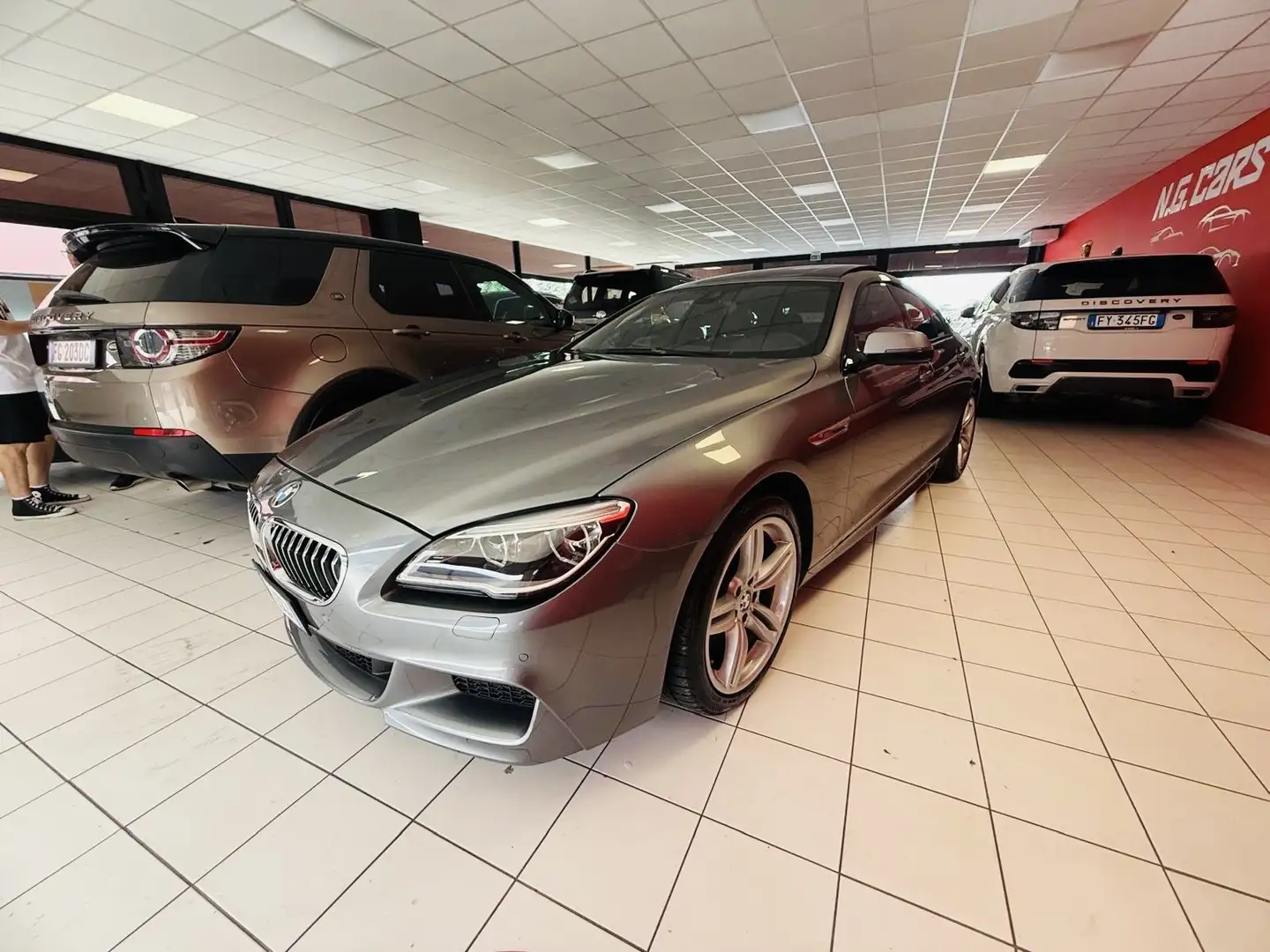 BMW 640 *GRANCOUPE’*M-SPORT COMPLETO*TETTO*FULL*! Grigio - 1