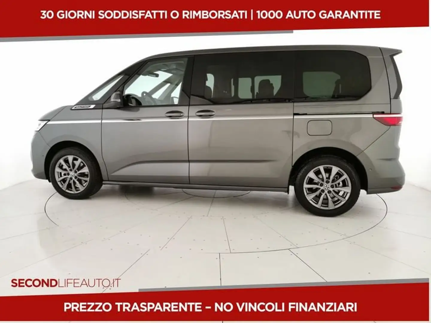 Volkswagen T7 Multivan STYLECS160IBR AUT Grigio - 2