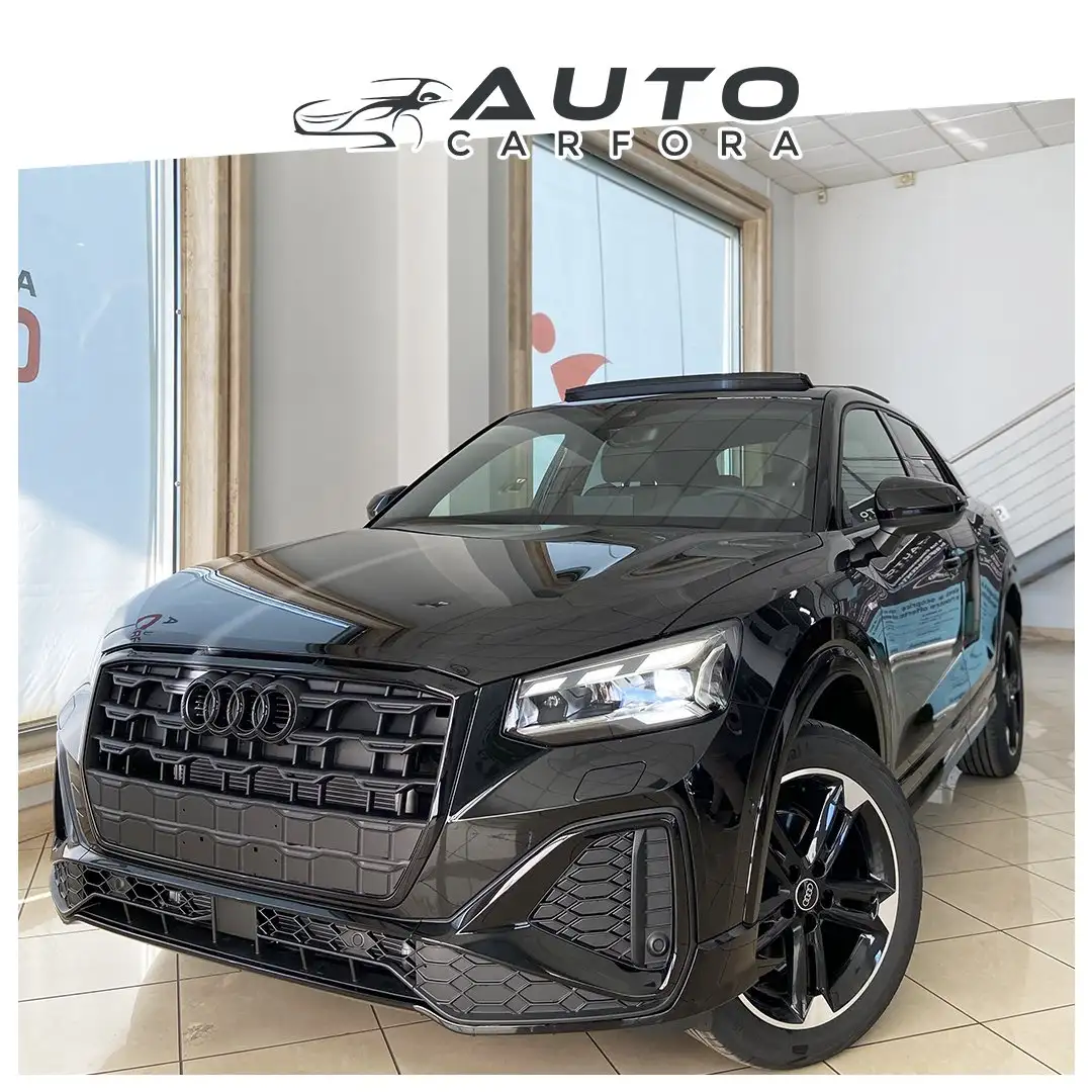 Audi Q2 30 2.0 tdi Identity Black s-tronic |tetto apribile Nero - 1