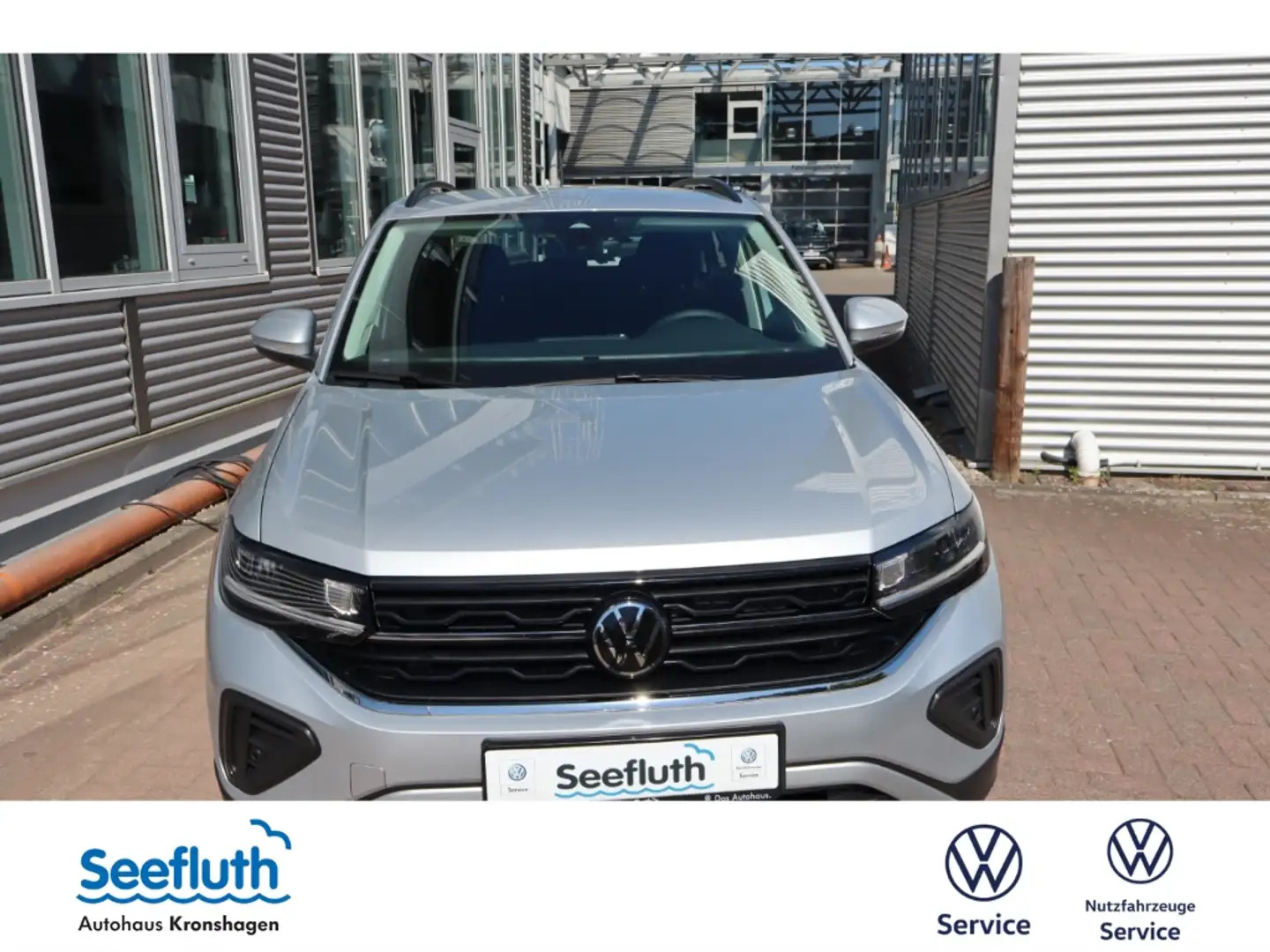 Volkswagen T-Cross 1.0 TSI Life RFK 17 Bangalore Sitzhzg. Silber - 1