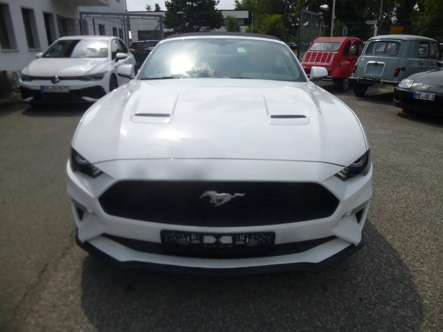 Ford Mustang 2.3 EcoBoost Cabrio Blanc - 2