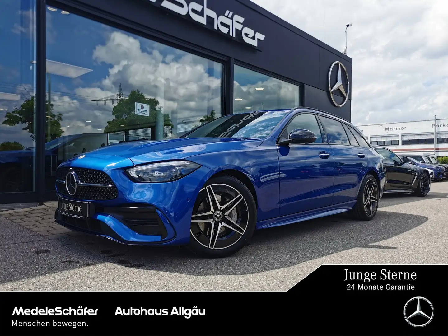 Mercedes-Benz C 300 C 300 T d AMG Night MASSAGE Sitzklima D-Light LED Blau - 1