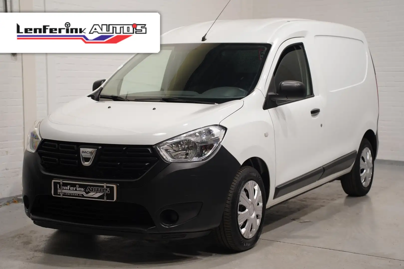 Dacia Dokker 1.5 dCi 75 Ambiance Navi, Airco, NAP, 1e Eigenaar Wit - 1