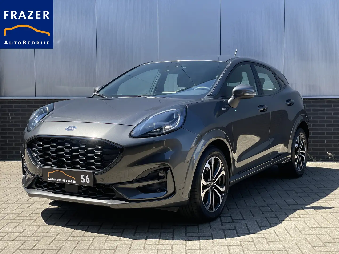 Ford Puma 1.0 EcoBoost Hybrid ST-Line / trekhaak / elctr. kl Grijs - 1