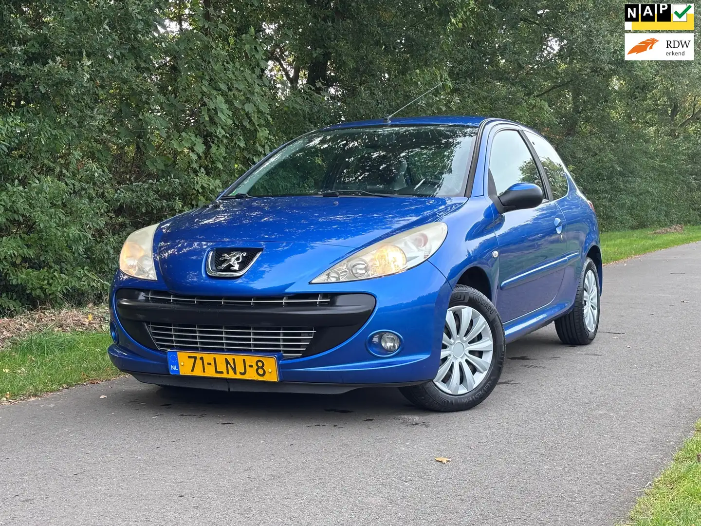 Peugeot 206 + 1.4 XS | Airco + Cruise Nu € 1.475,-!| Blauw - 1