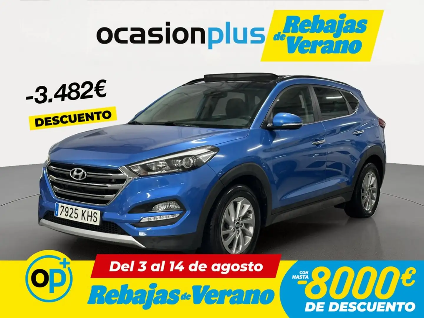 Hyundai TUCSON 1.7CRDI BD Tecno Sky DT 4x2 141 Azul - 1