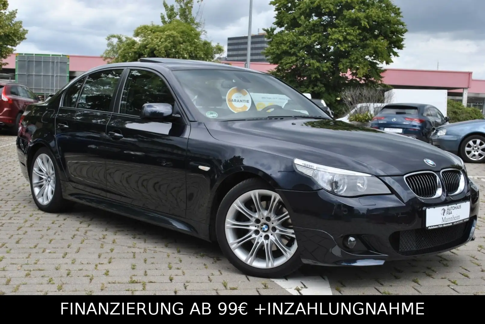 BMW 530 d M Sportpacket SDach Temp SHZ 1HAND AHK TOP Noir - 2