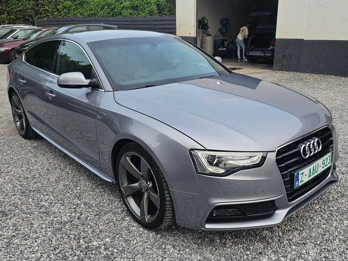 Audi A5 Sportback 1.8 TFSI Multi S-LINE -EXPORT MARCHAND Grijs - 2