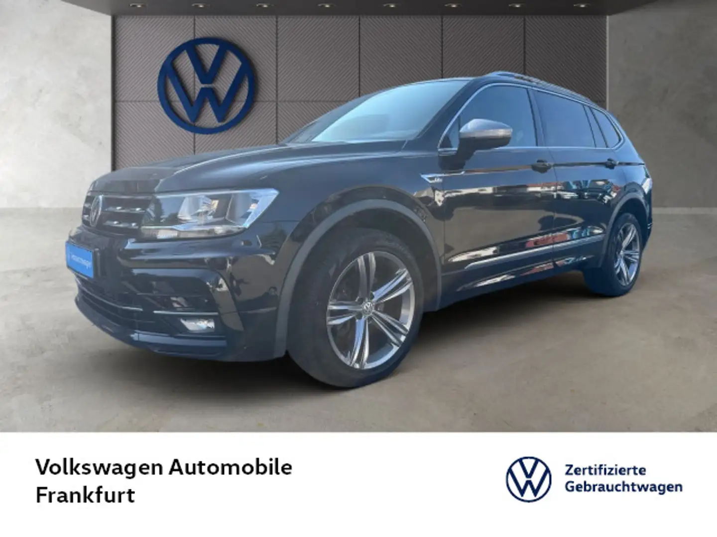 Volkswagen Tiguan Allspace 2.0 TDI DSG R-Line Pano Navi Fro Schwarz - 1