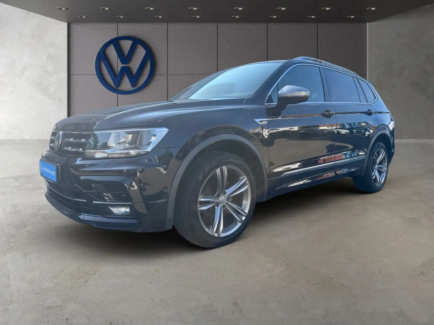 Volkswagen Tiguan Allspace 2.0 TDI DSG R-Line Pano Navi Fro Schwarz - 2