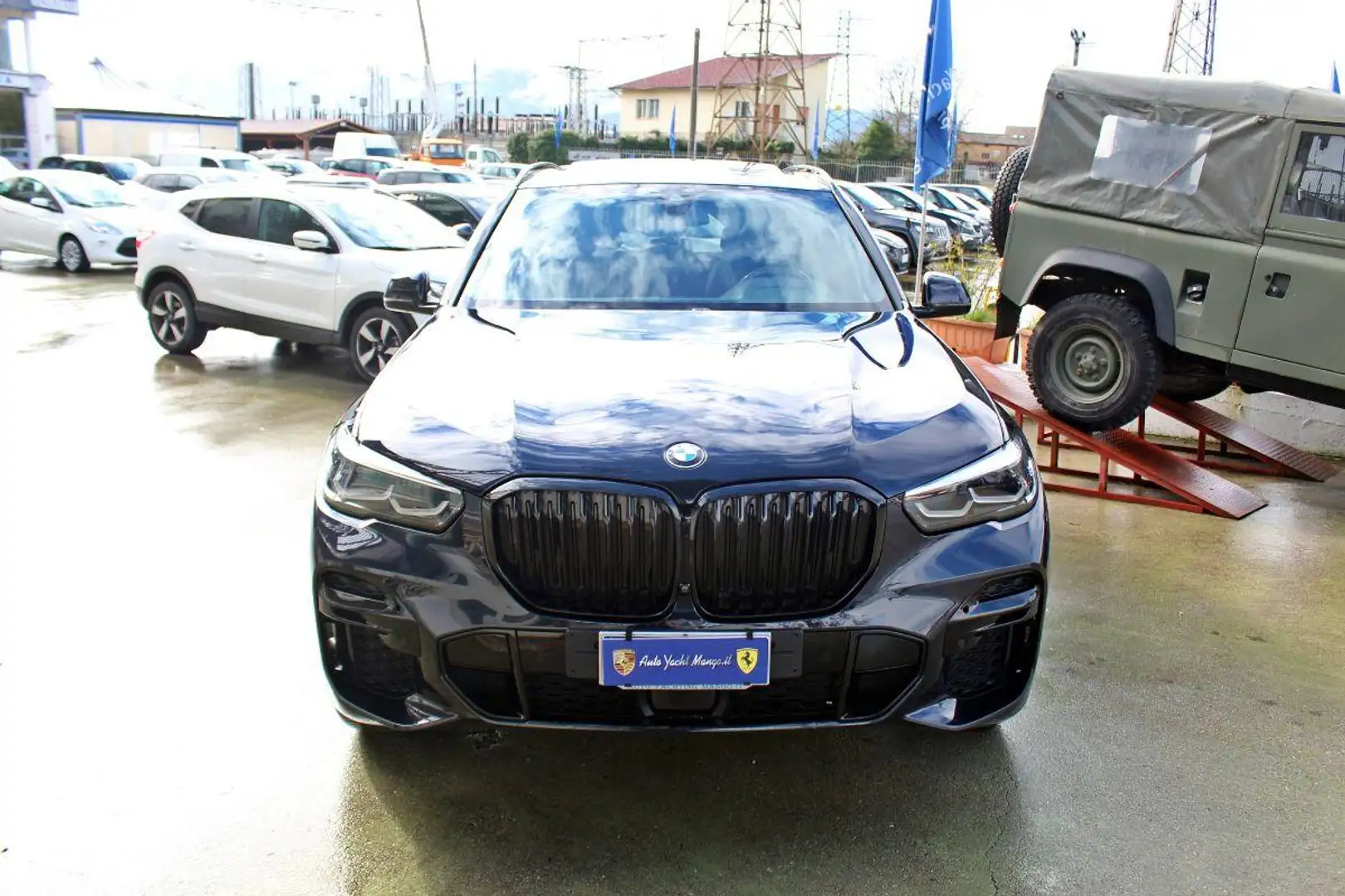 BMW X5 xDrive40d 48V Msport Bleu - 2