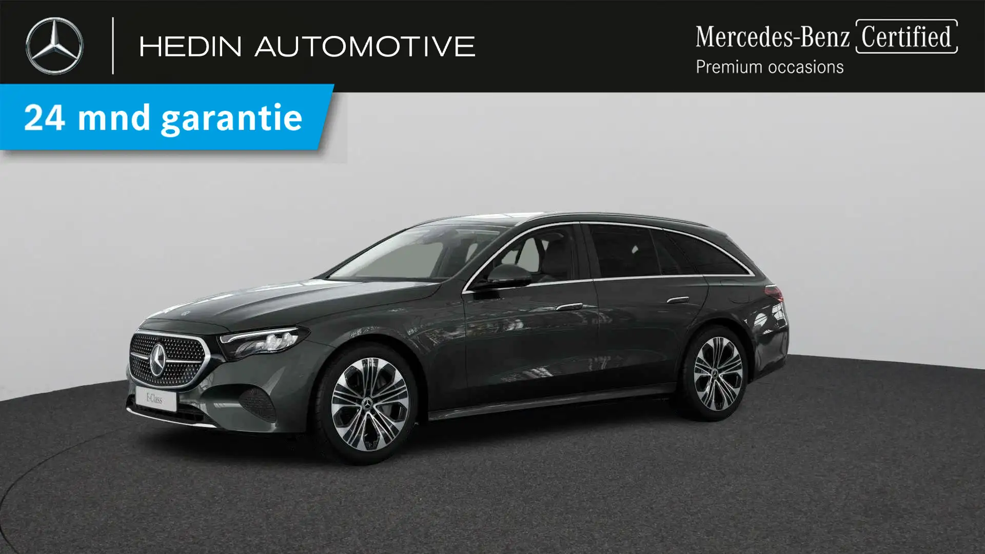 Mercedes-Benz E 300 DE Break 4MATIC Luxury Line | Luchtvering | 360° P Gris - 1