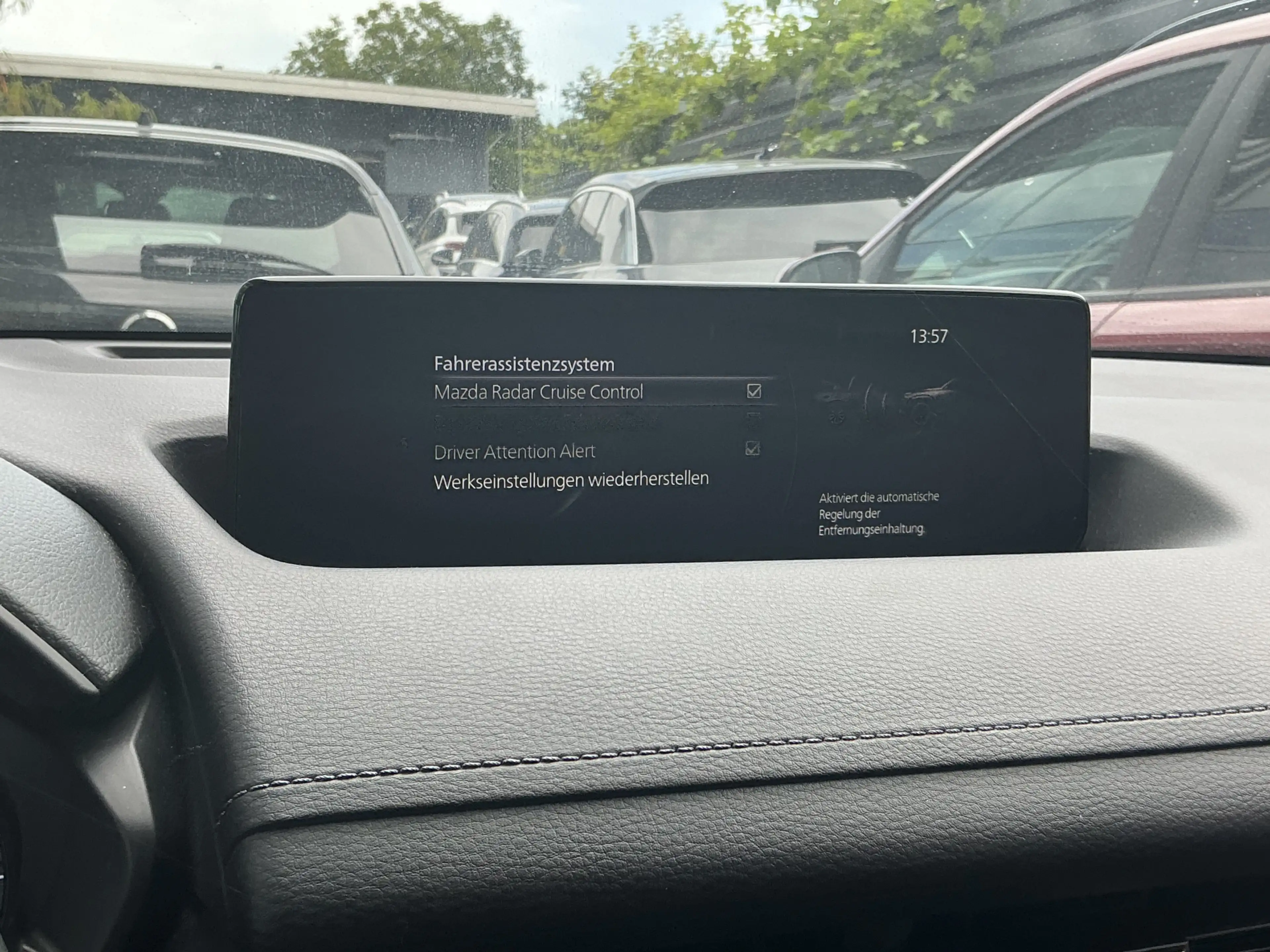 Mazda MX-30 Advantage Leder Memory R.Cam LED ACC HUD — photo 11
