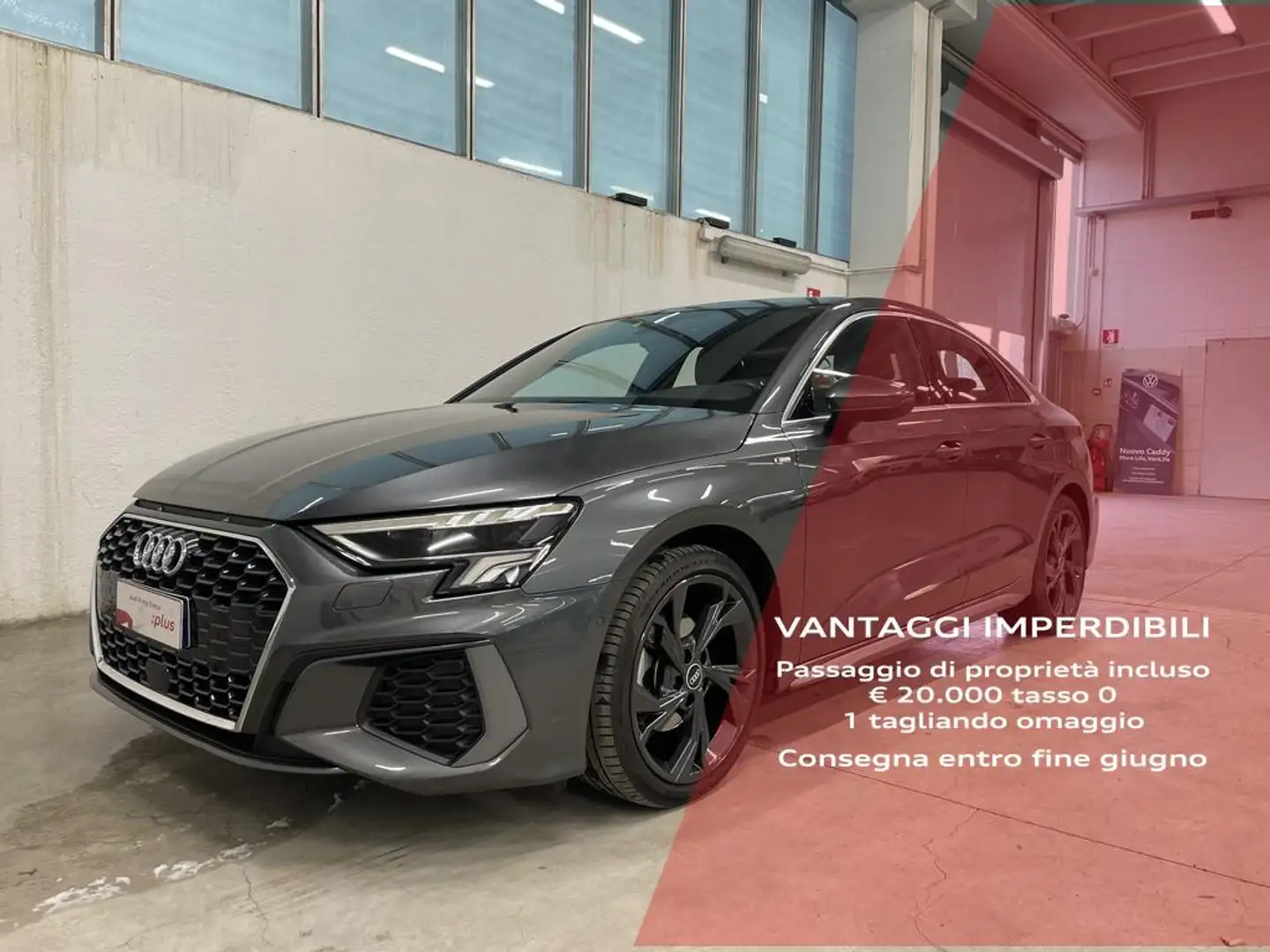 Audi A3 Sedan 35 2.0 tdi S line edition s-tronic Grigio - 1