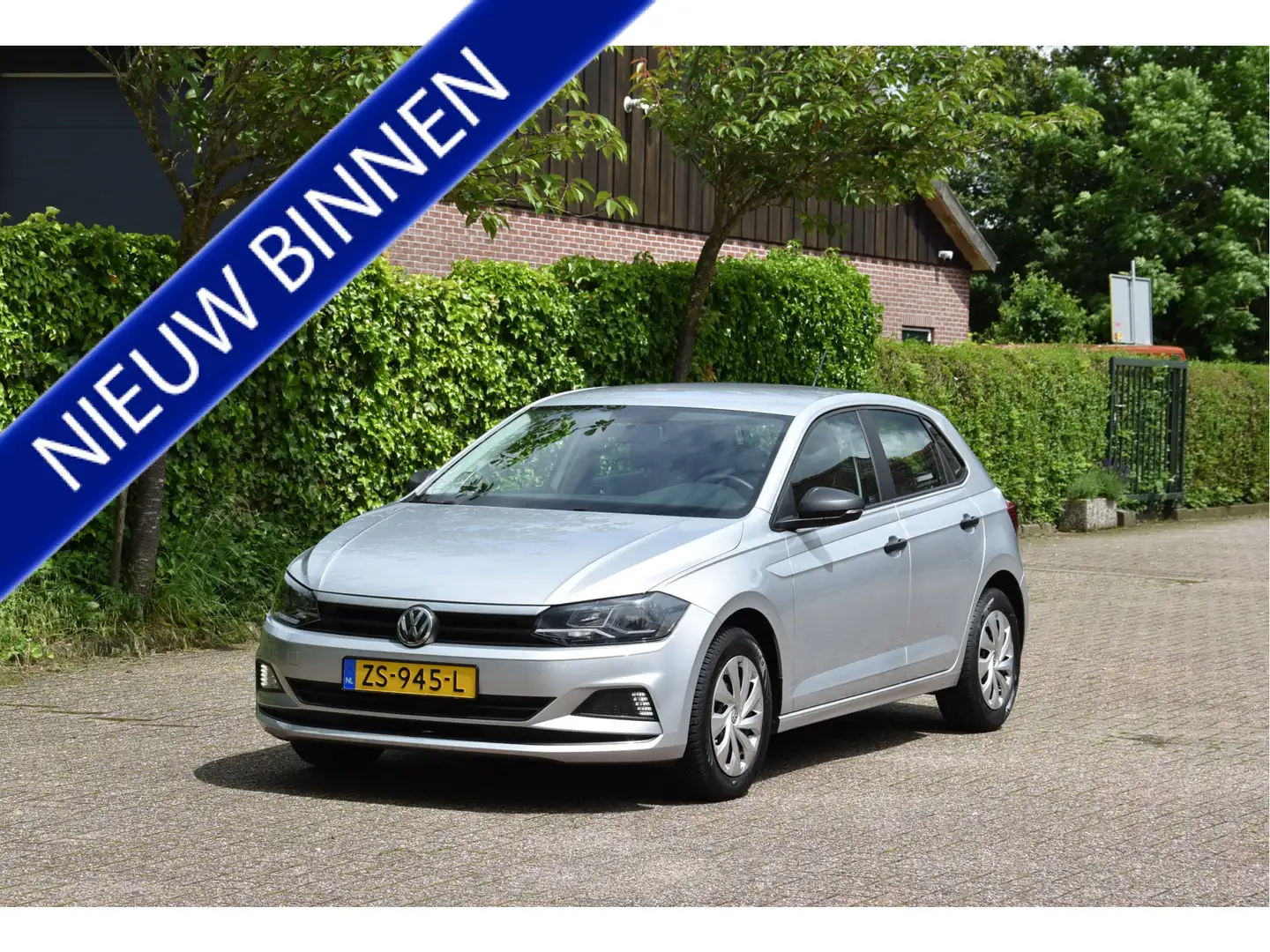 Volkswagen Polo 1.0 in Topstaat! NAP Garantie Gris - 1