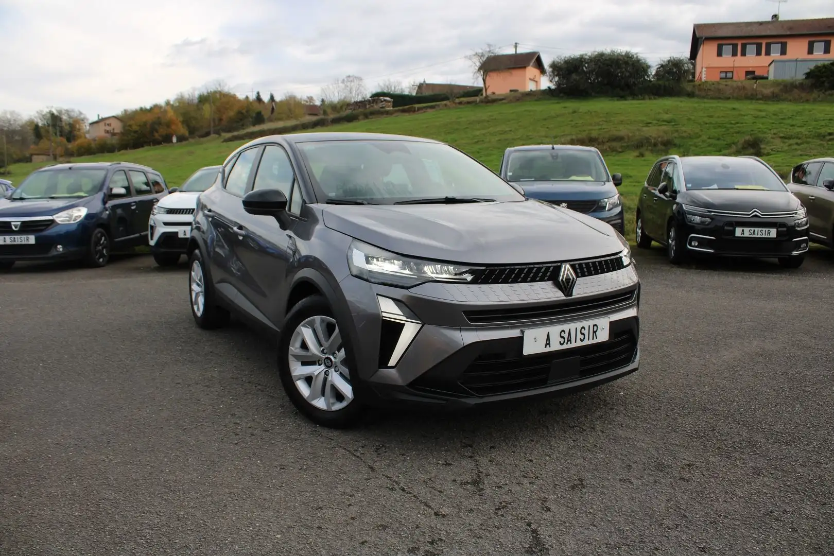 Renault Captur EVOLUTION TCE 1L TURBO BOITE 6V CAMÉRA GRAND ÉCRAN USB-C LINK CLIMAT ABS BICOLOR Grijs - 1