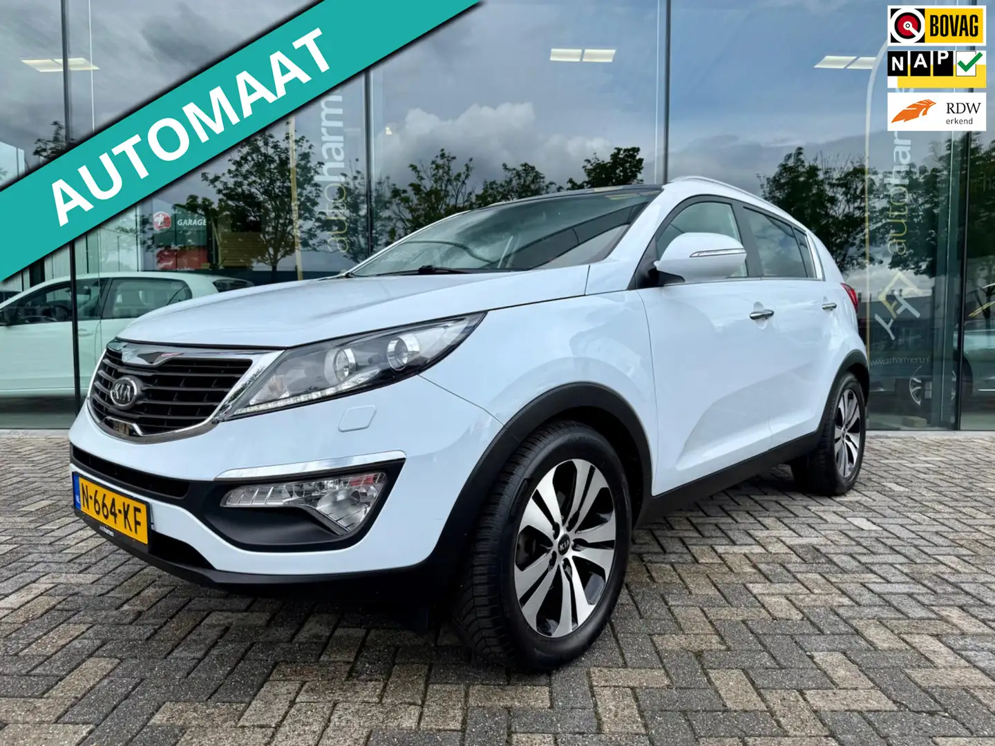 Kia Sportage 2.0 Automaat Super Pack, Panoramadak, KeyLess, Tre Blanco - 1