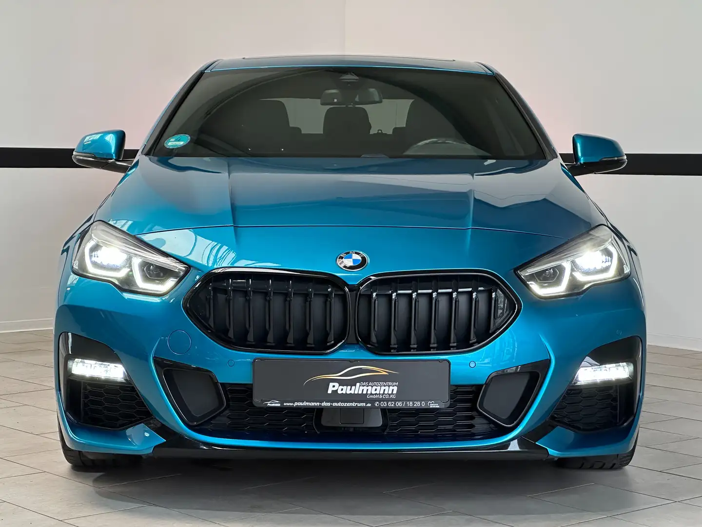 BMW 218 218i Aut. Gran Coupe M-Sport Navi*LED*Panorama* Blau - 2