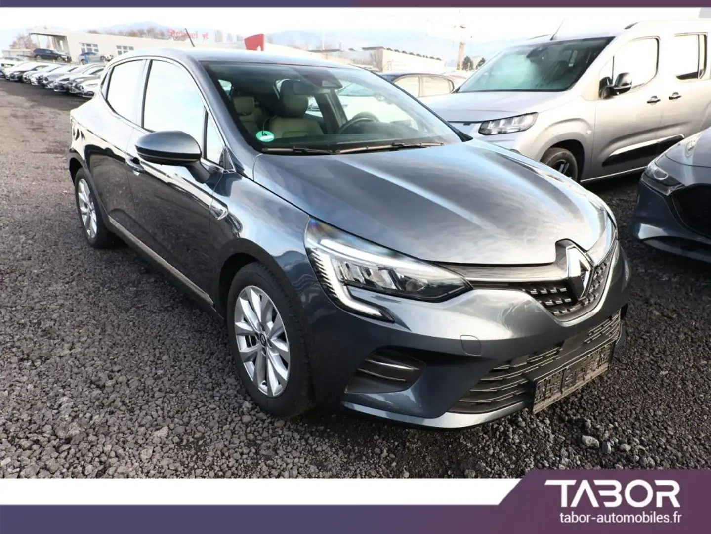 Renault Clio V TCe 90 Intens GPS radars KeyLess Gris - 2