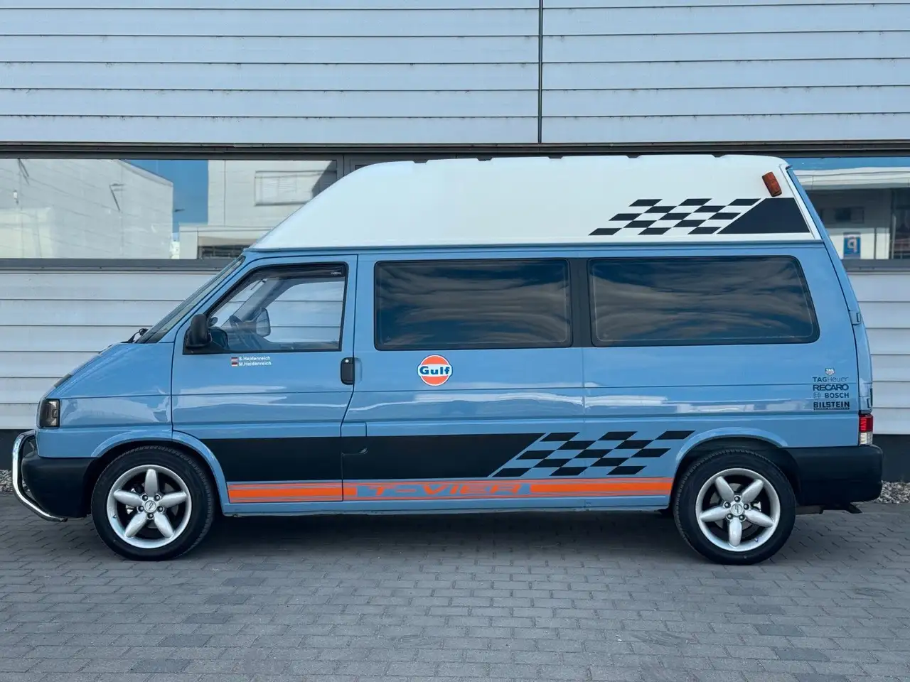 Volkswagen T4 2.4d WoMo AHK Alu Leder Rampe Hoch+Lang, foto 4