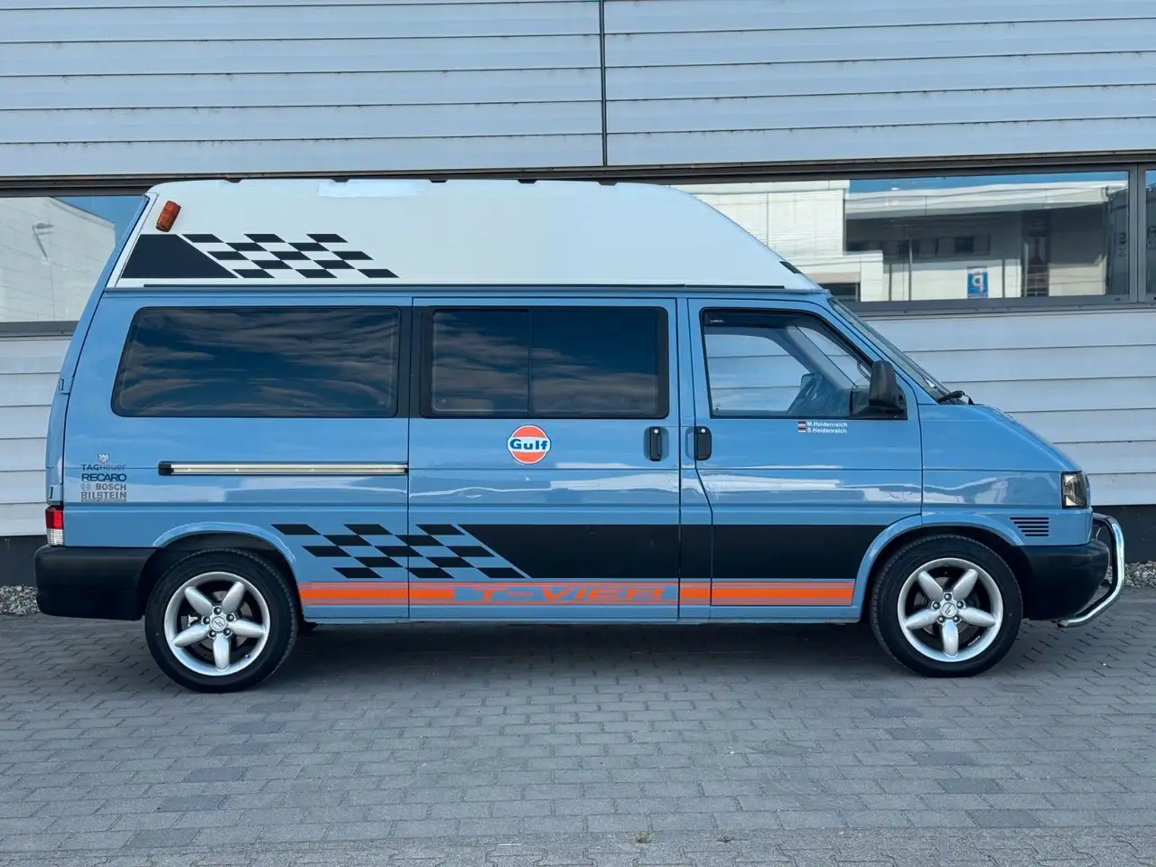 Volkswagen T4 2.4d WoMo AHK Alu Leder Rampe Hoch+Lang, foto 8