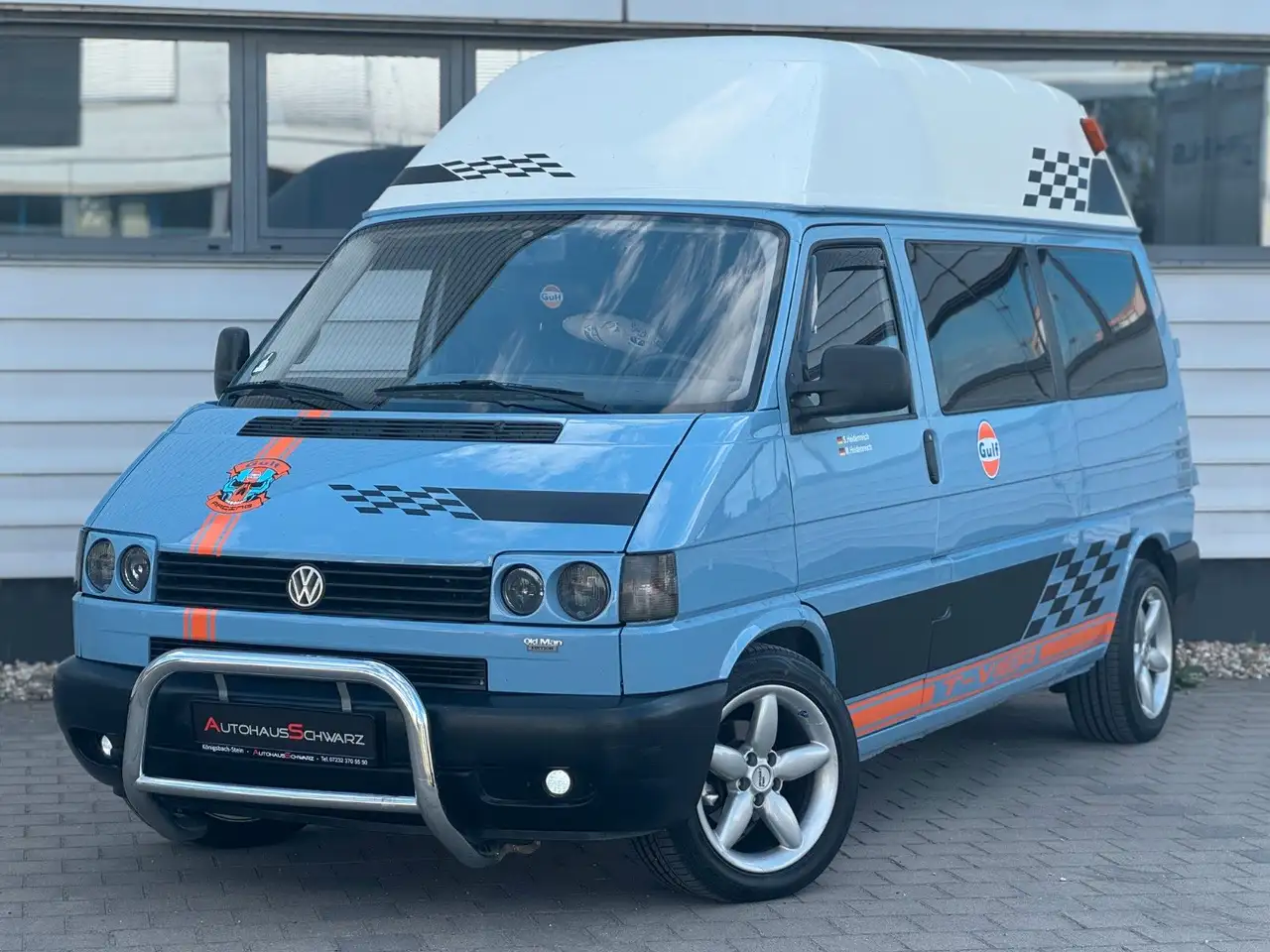 Volkswagen T4 2.4d WoMo AHK Alu Leder Rampe Hoch+Lang, foto 3