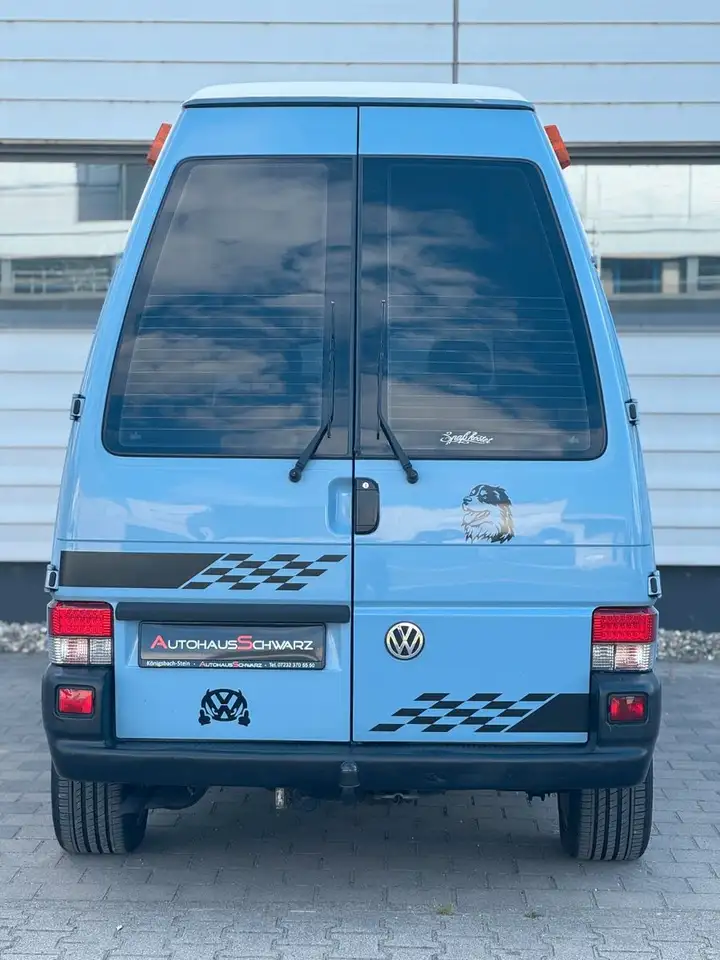 Volkswagen T4 2.4d WoMo AHK Alu Leder Rampe Hoch+Lang, foto 6