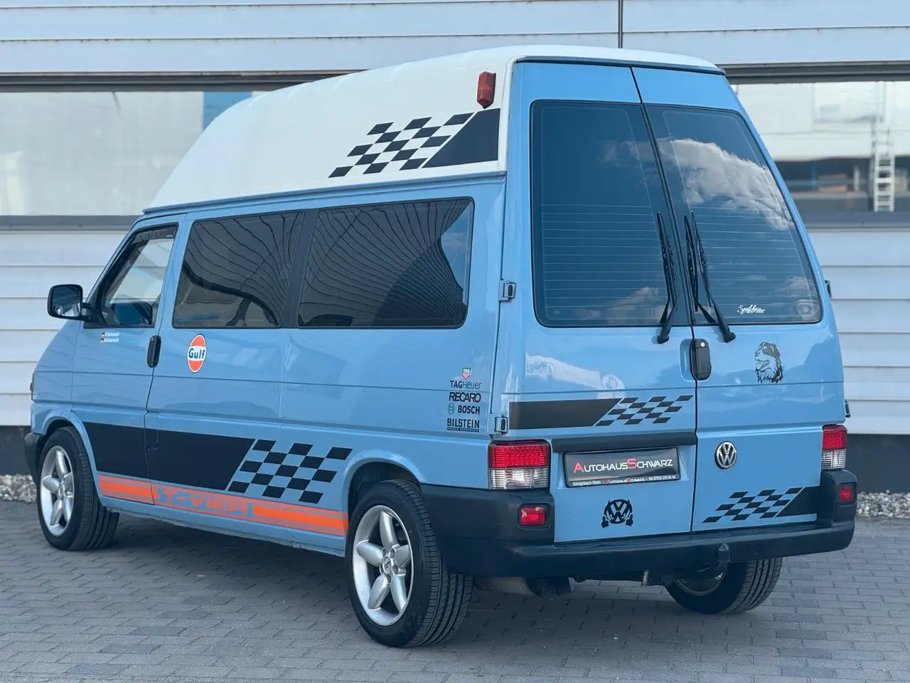 Volkswagen T4 2.4d WoMo AHK Alu Leder Rampe Hoch+Lang, foto 5