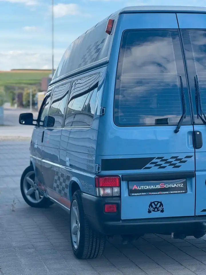 Volkswagen T4 2.4d WoMo AHK Alu Leder Rampe Hoch+Lang, foto 9