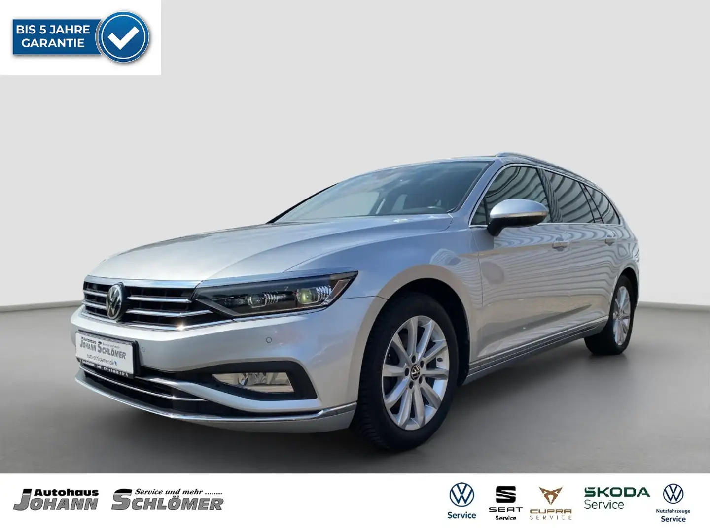 Volkswagen Passat Variant 2.0 TDI Elegance NAVI AHK KAMERA Klima Navi Silber - 1