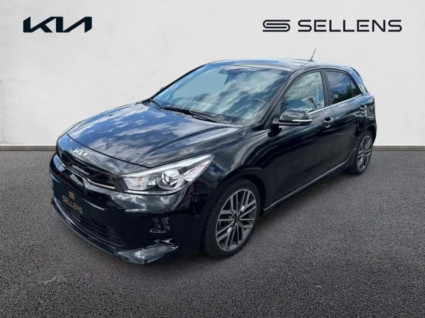 Kia Rio 1.0 T-GDI 120ch MHEV GT-Line DCT7 Noir - 1
