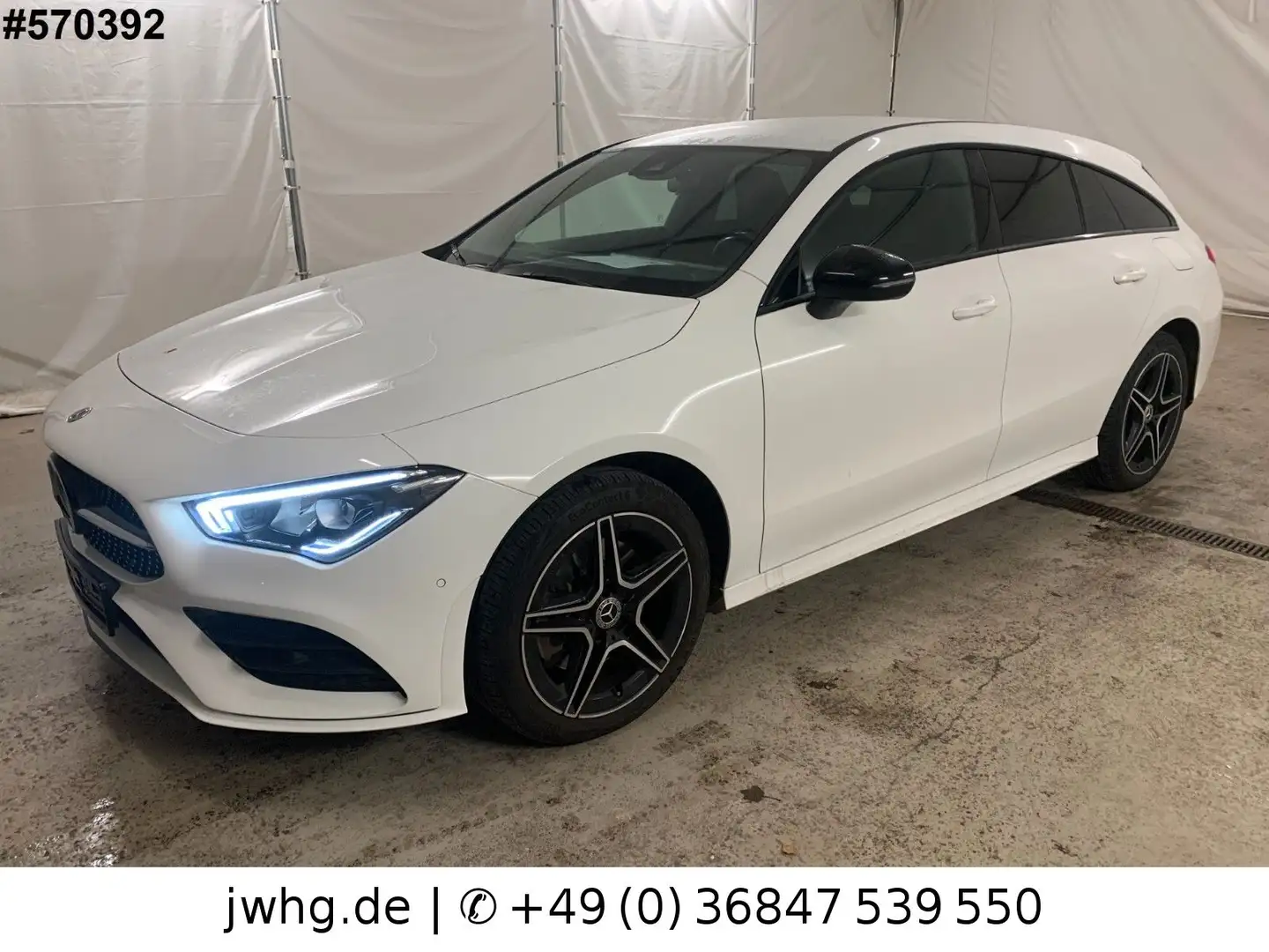 Mercedes-Benz CLA 250e Shooting Brake AMG|Wide|Kam|NightP|LED Blanc - 1