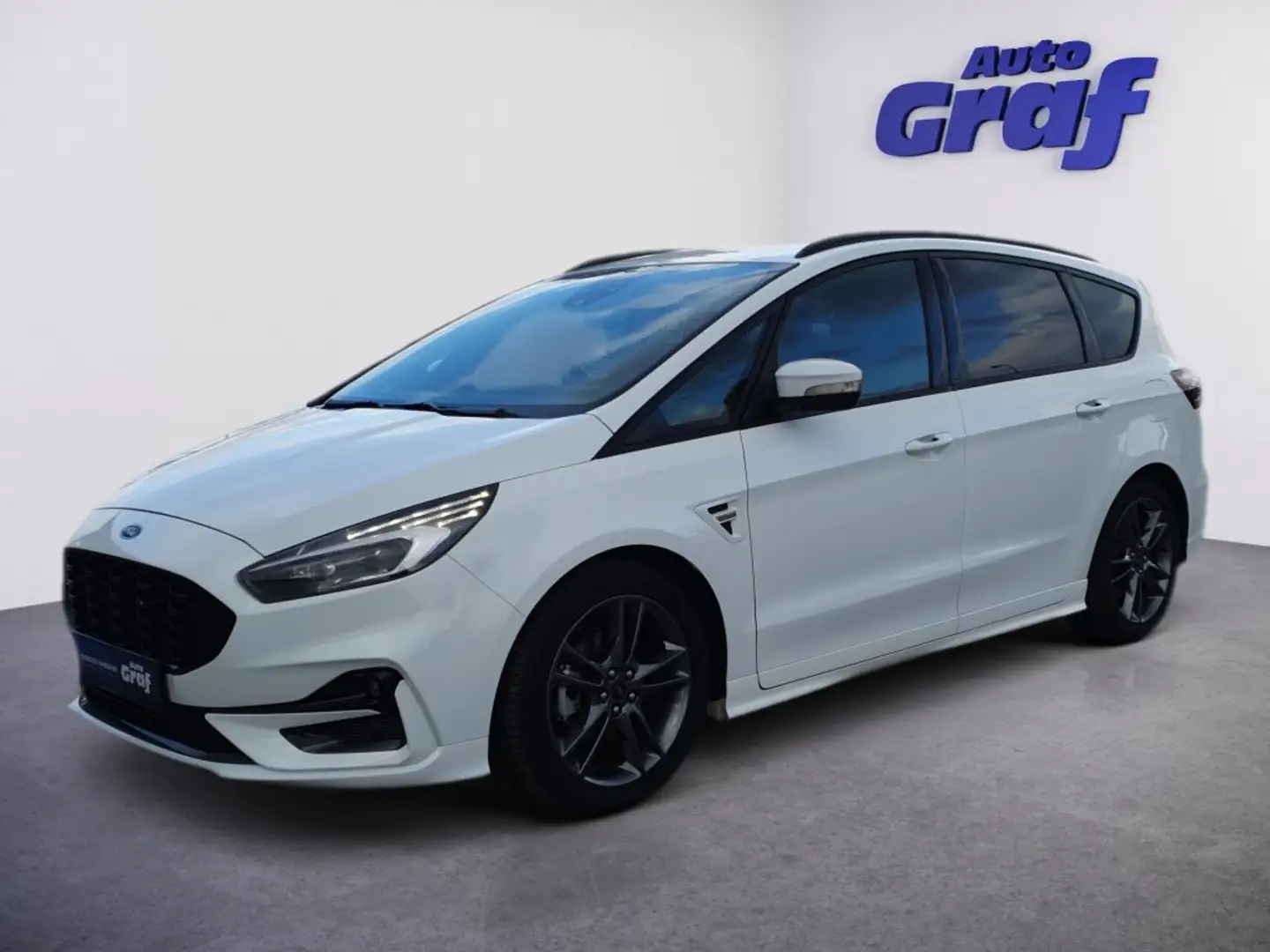 Ford S-Max ST-Line 2,5 Duratec Hybrid Weiß - 1