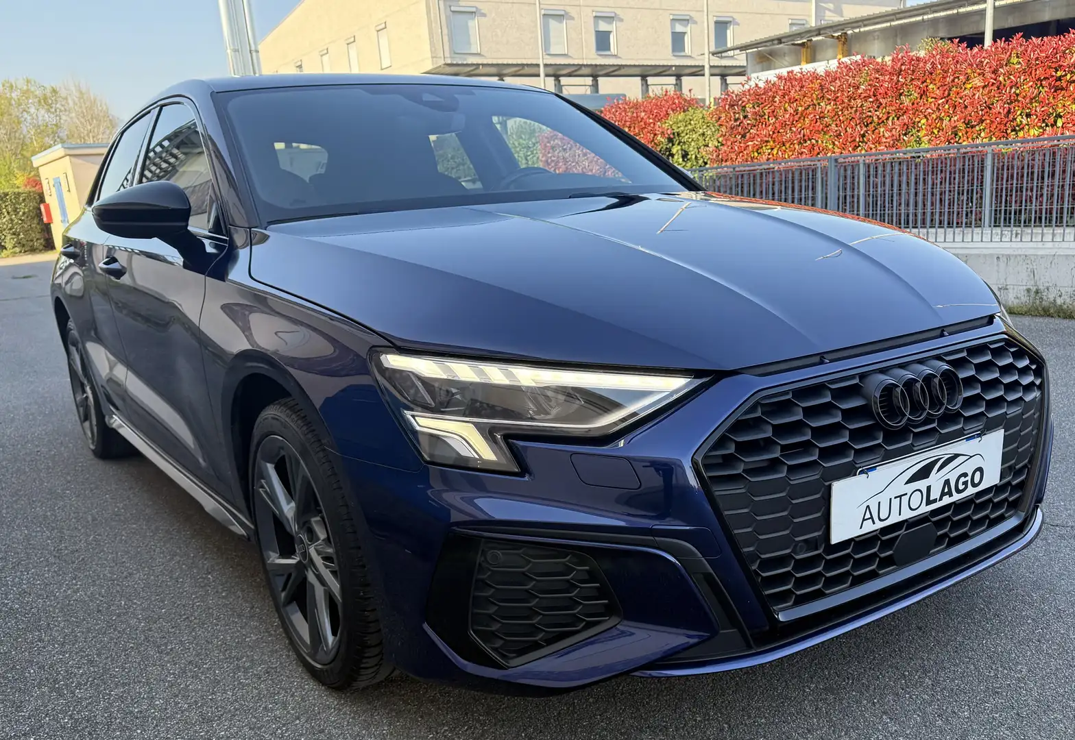 Audi A3 Sportback 40 1.4 tfsi e S line edition s-tronic Blu/Azzurro - 2