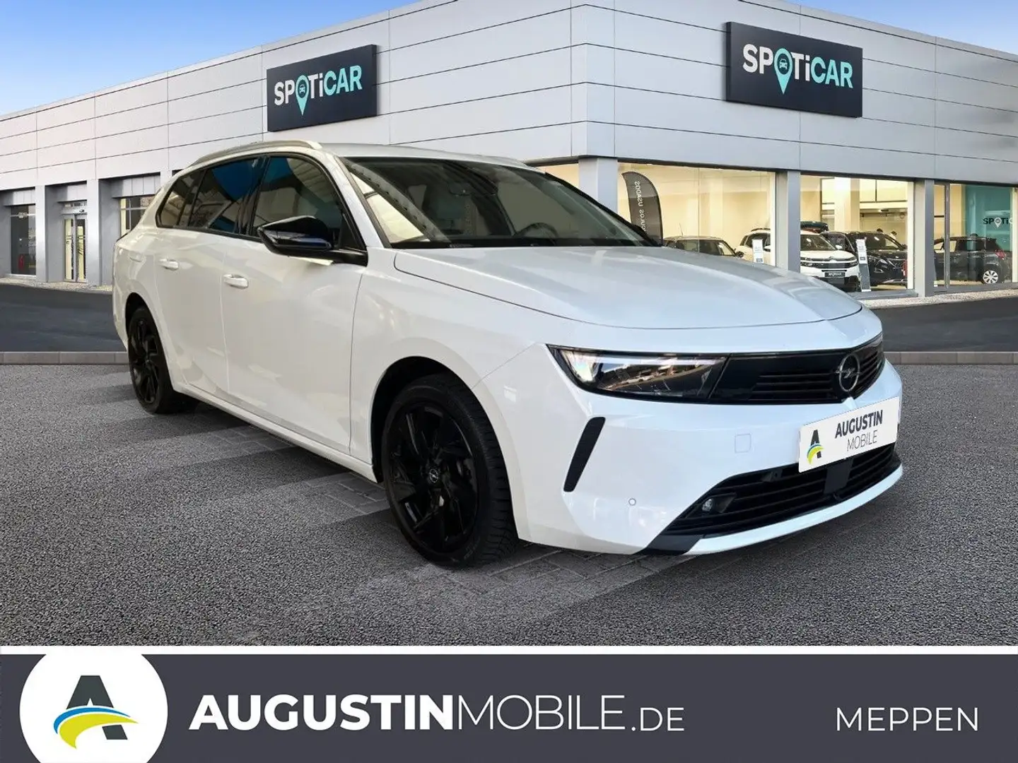 Opel Astra L Sports Tourer Elegance 1.2 Turbo St/St Weiß - 1