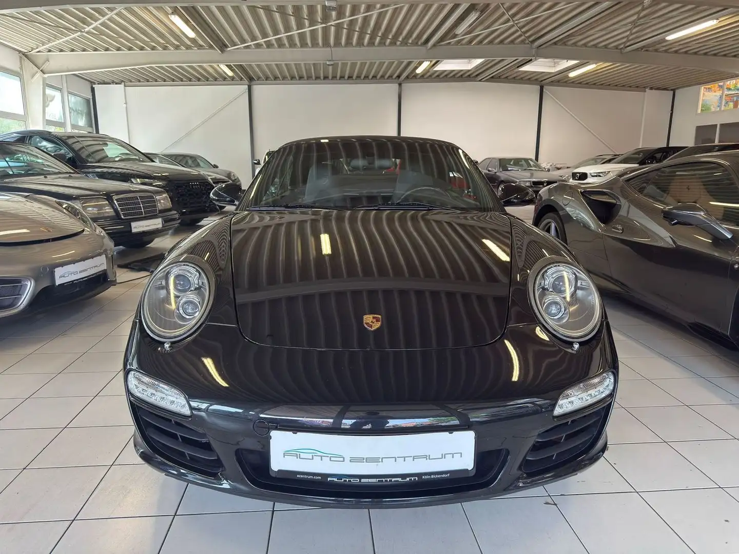 Porsche 997 4 S Cabrio SPORTAUSPUFF Zwart - 2