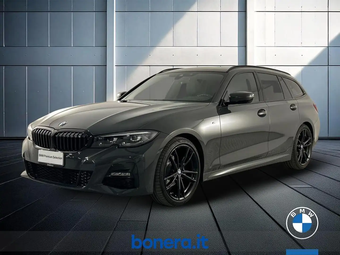 BMW 318 d Touring Msport auto Grigio - 1