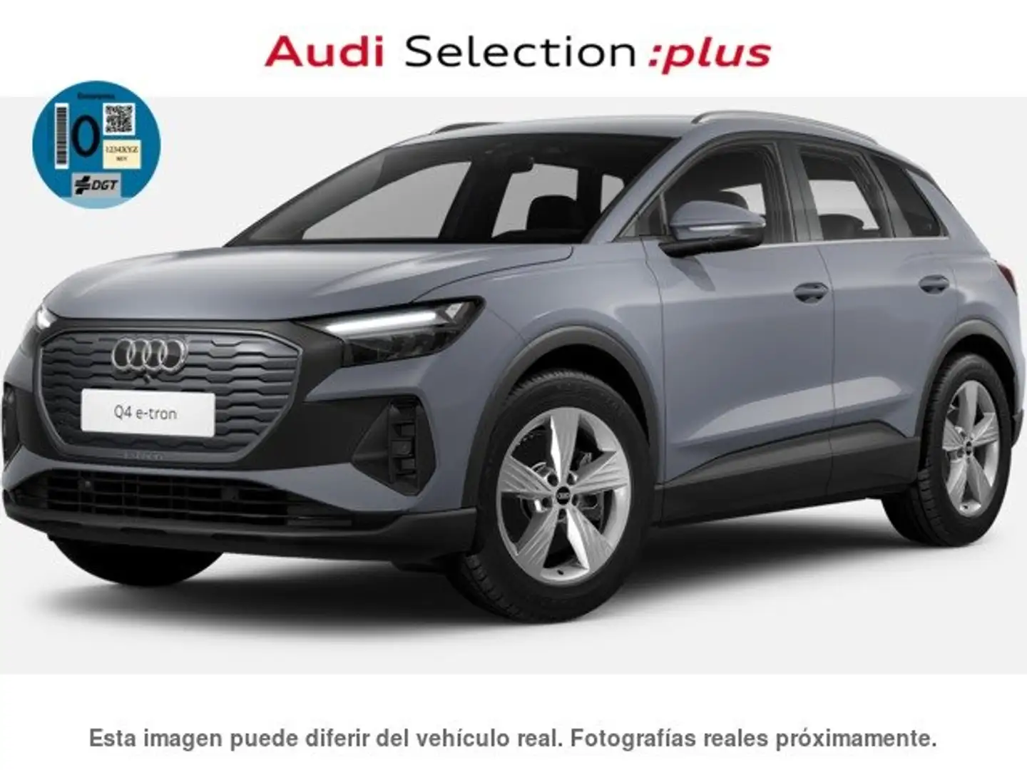 Audi Q4 e-tron 40 Advanced 82KWh Gris - 1