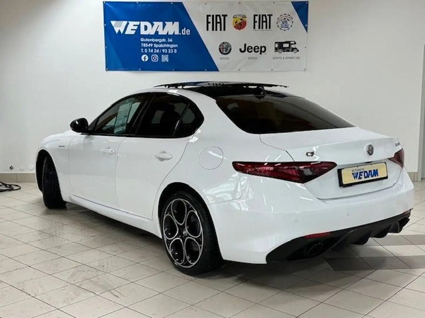 Alfa Romeo Giulia Veloce Q4 2.0 280PS *Schiebedach Premium* White - 2