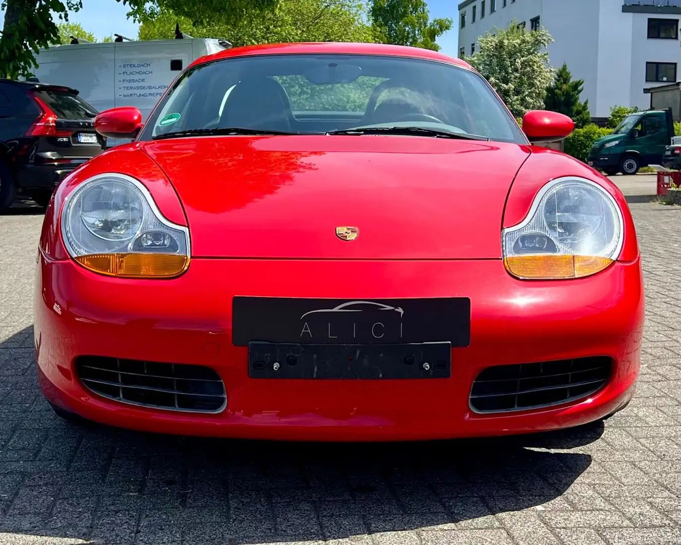 Porsche Boxster 2.7 *Porsche-Scheckheft* Hardtop *1.Hand Červená - 2