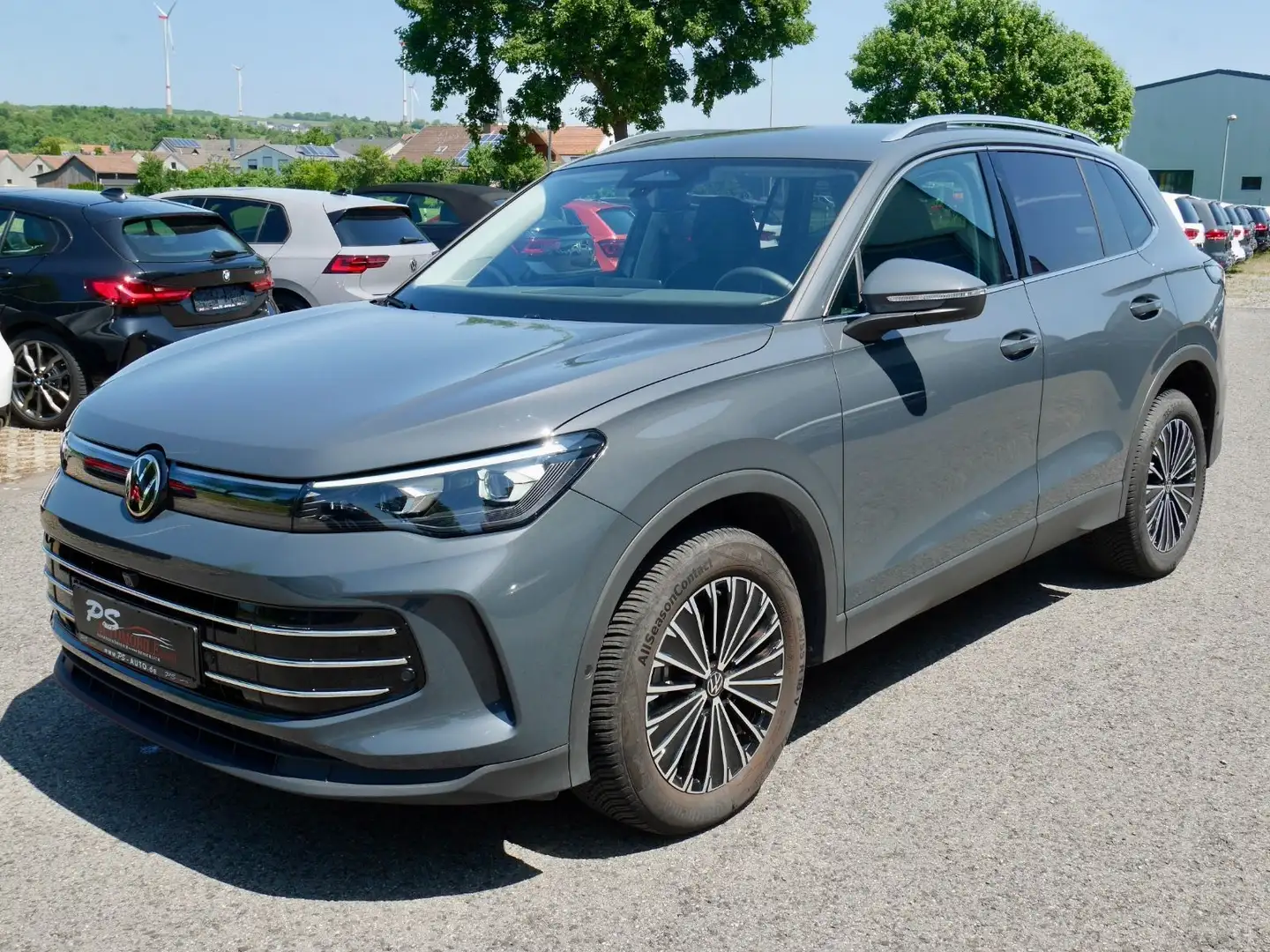 Volkswagen Tiguan 2.0 TDI DSG 4M"Elegance"AHK+360°+Matrix Grigio - 1