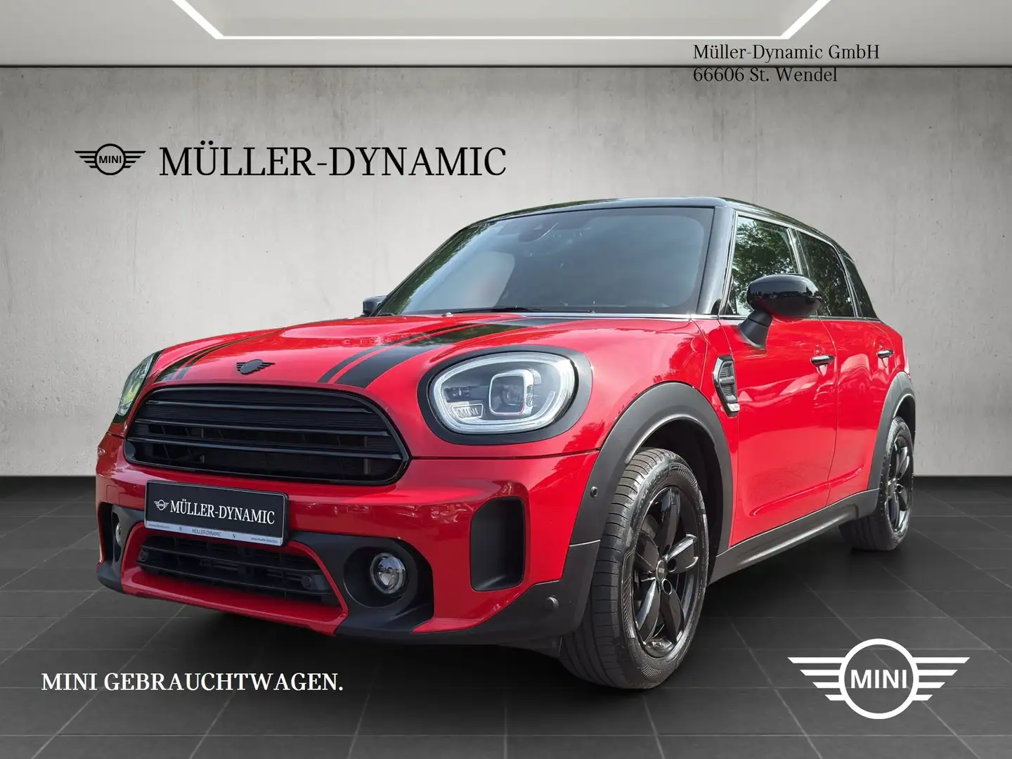 MINI Cooper Countryman CLASSIC TRIM LED HUD RÜCKFAHR KOMFORTZUG SHZ Rot - 1