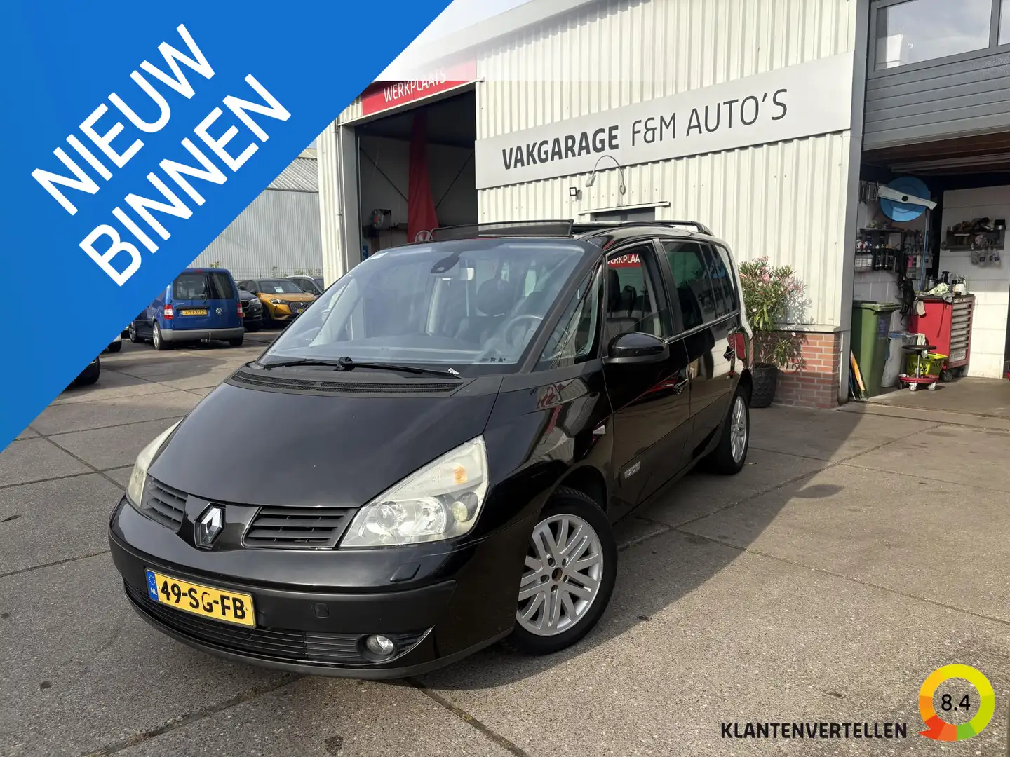 Renault Espace 2.0 T Privilège Zwart - 1