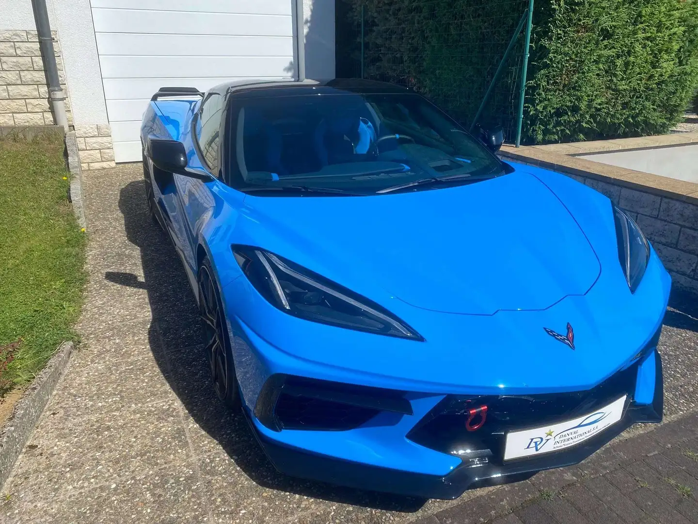 Corvette C8 Corvette Stingray Cabriolet 3LT/Lift Bleu - 2