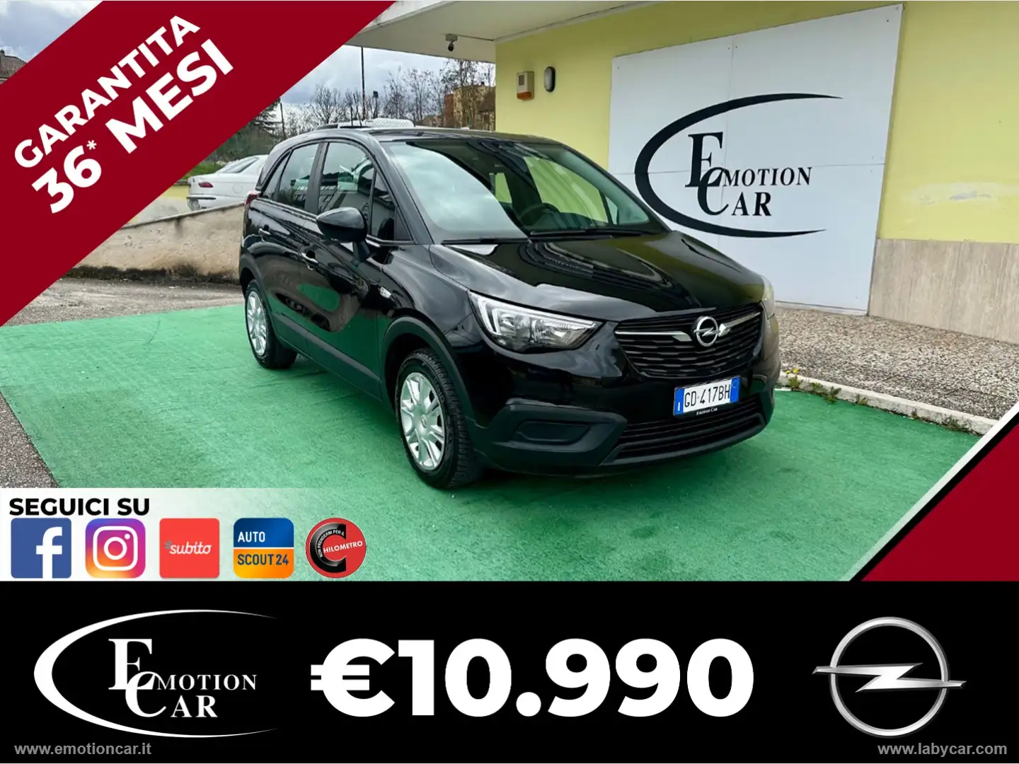 Opel Crossland X X 1.2 12V S&S Advance - 2020 Nero - 1