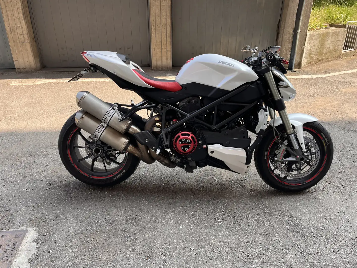 Ducati Streetfighter base Blanc - 2