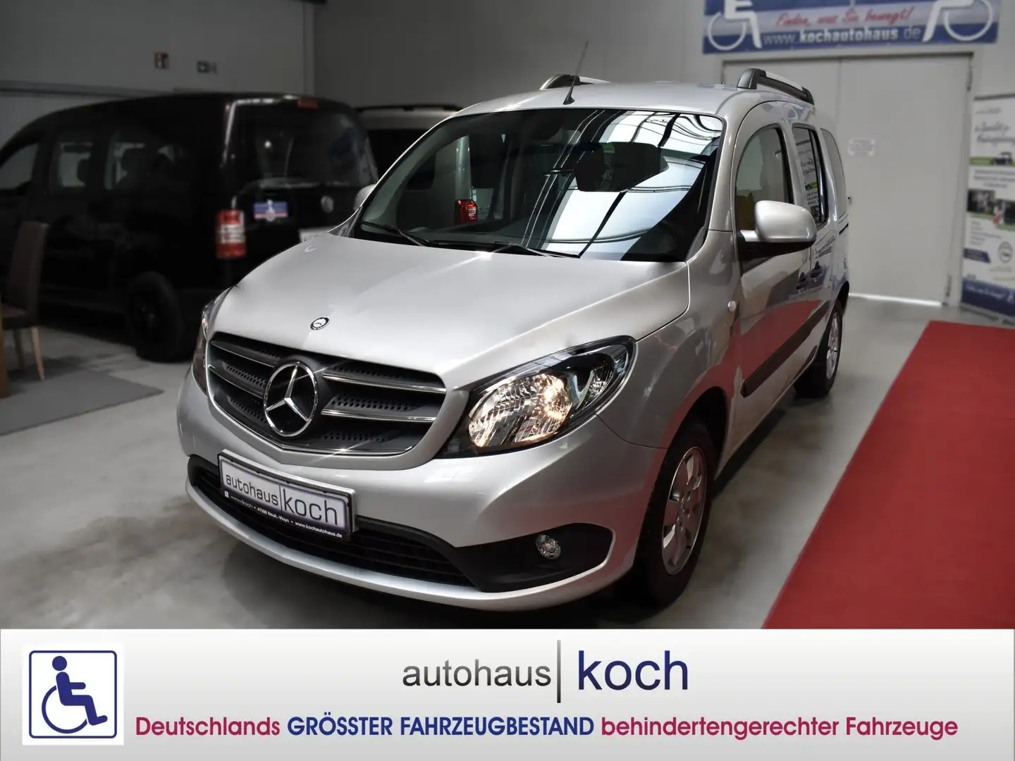 Mercedes-Benz Citan 112 EU6 Automatik rollstuhlgerecht Srebrny - 1